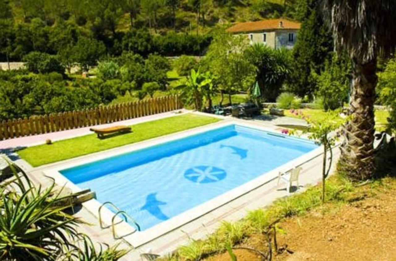Bicentennial House In Porto De Mos With Mountain View And Pool Bagian luar foto